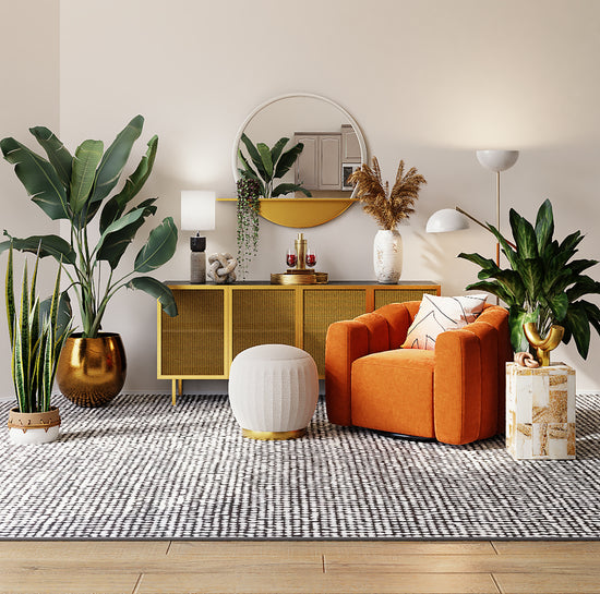 Hungry_Houseplant_Lush_Plants_In_2023_Designer_MidCentury_Modern_Home